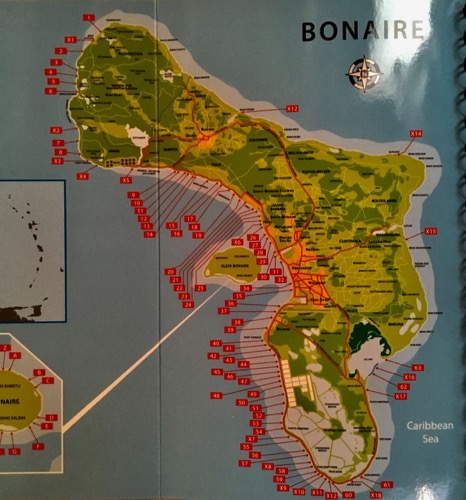 Dive sites Bonaire